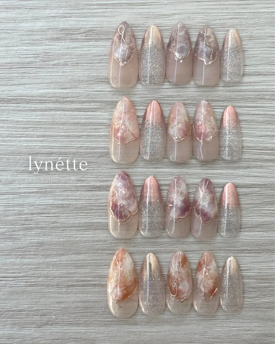 ネイル ニュアンスネイル lynétte 那覇ネイルサロンのネイルデザイン