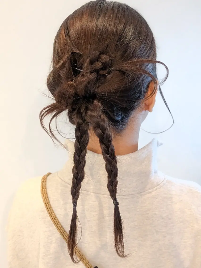 ヘアアレンジ ヘアセット 松岡 大和のヘアスタイル