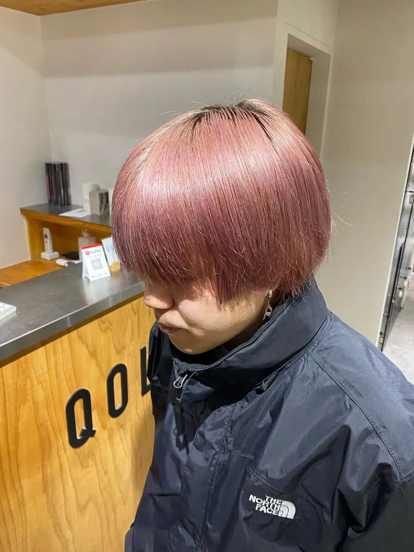 カラー メンズ カット ヘアカラー メンズブリーチカラー /パーマ ごーた立川のヘアスタイル