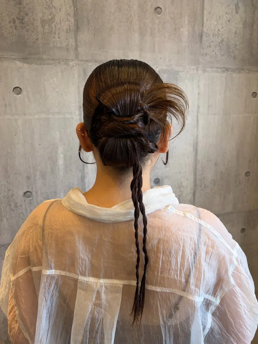 ヘアアレンジ ヘアセット 加藤 つばさのヘアスタイル