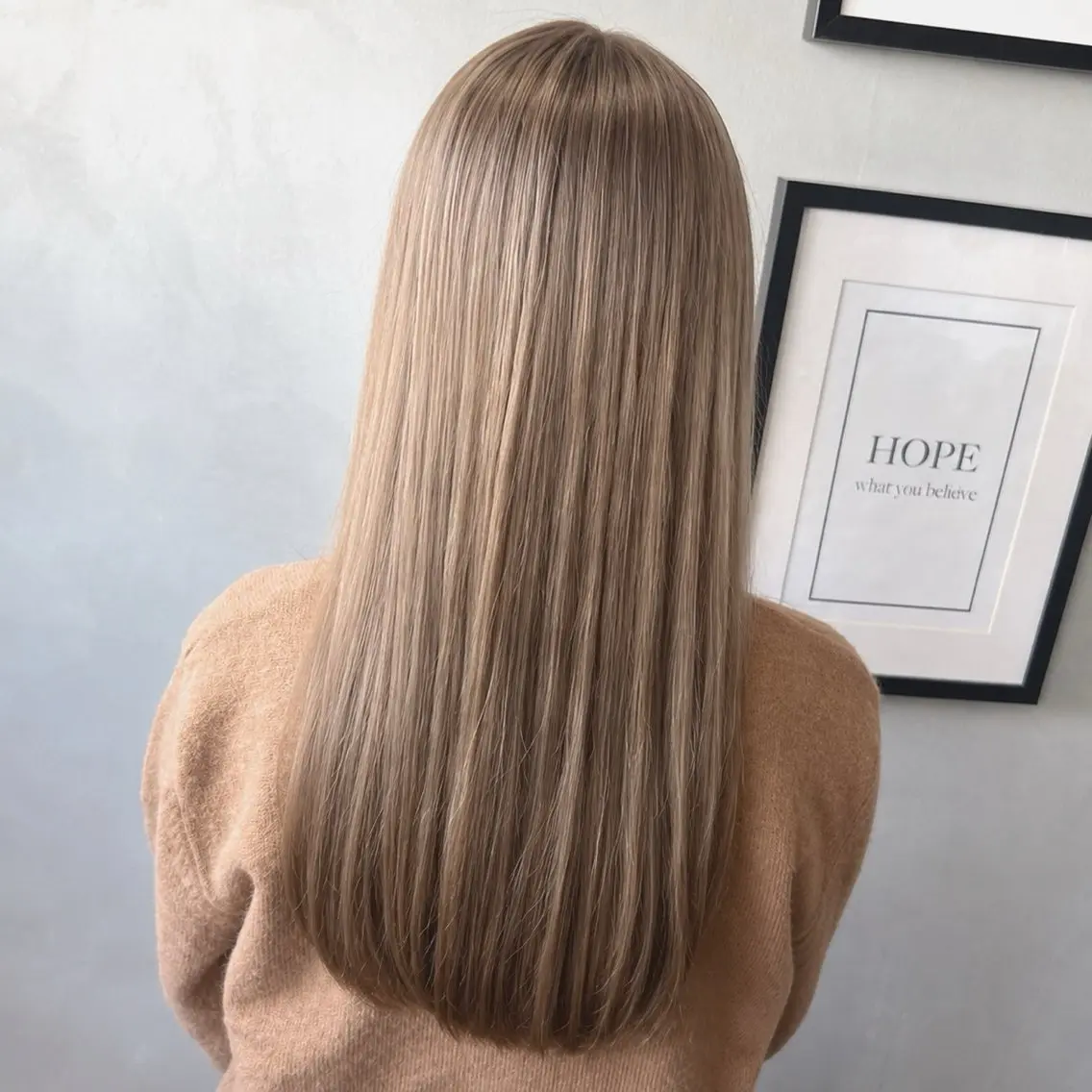 ロング カラー ベージュカラー ブリーチ ダブルカラー ブリーチなしカラー ヘアカラー トリートメント ブリーチなしWカラー メンズカット✨ワタベのヘアスタイル