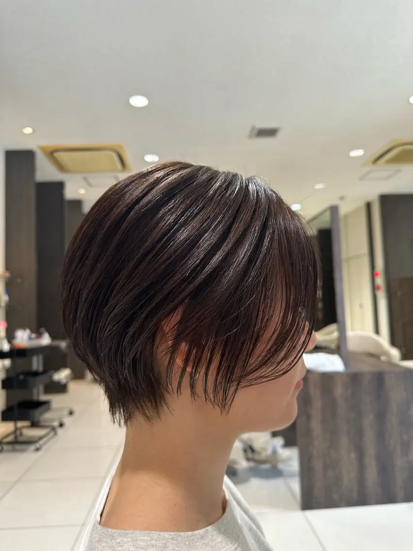 ショート カット 松本 湧貴 ショートスタイルのヘアスタイル