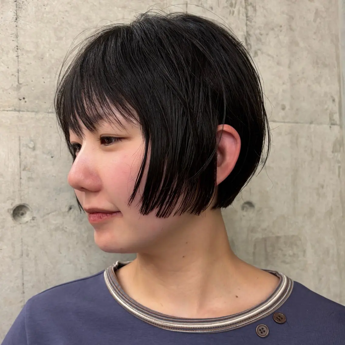 ショート ボブ シースルーバング カット ヘアカラー トリートメント ボブ/ショート/ パーマ得意です◎平井のヘアスタイル