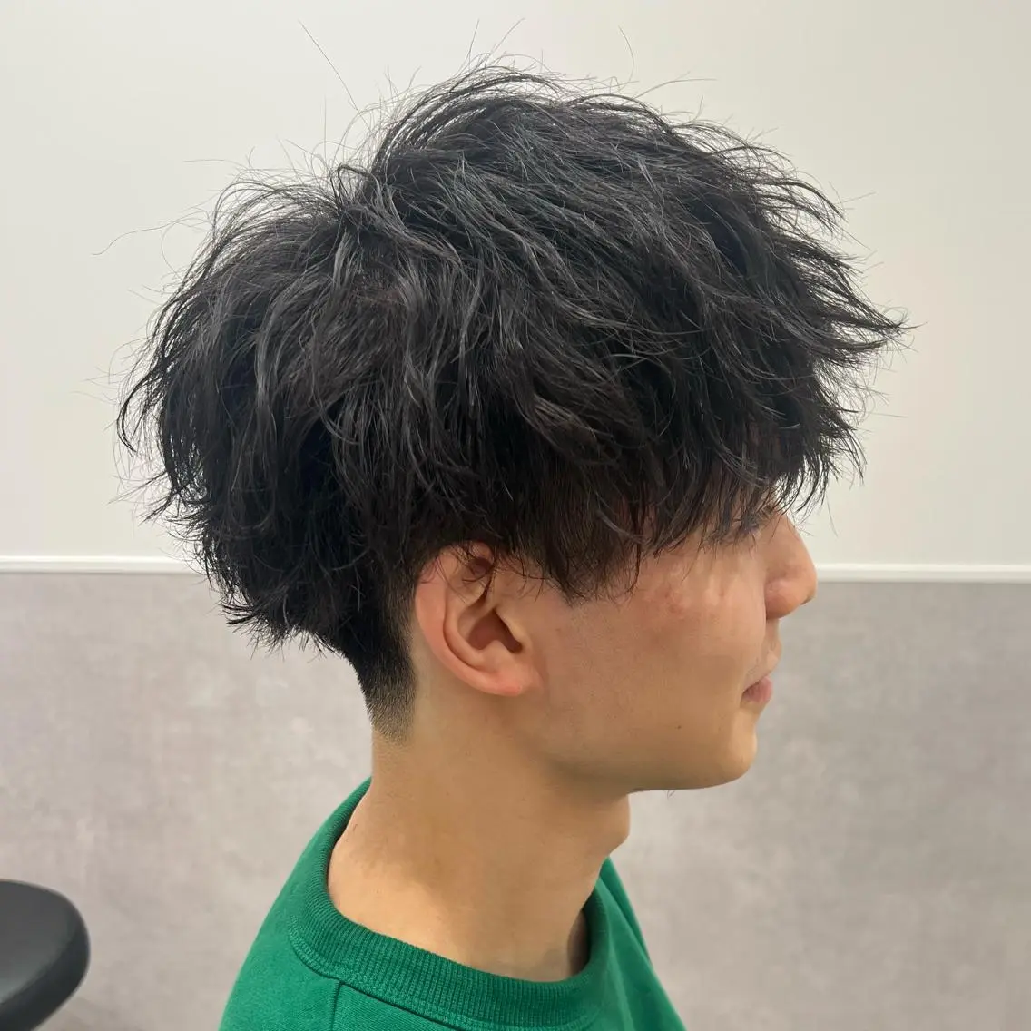 ショート パーマ ツイストスパイラルパーマ スパイラルパーマ メンズ特化美容師 大野彩芽の眉毛・アイブロウイメージ