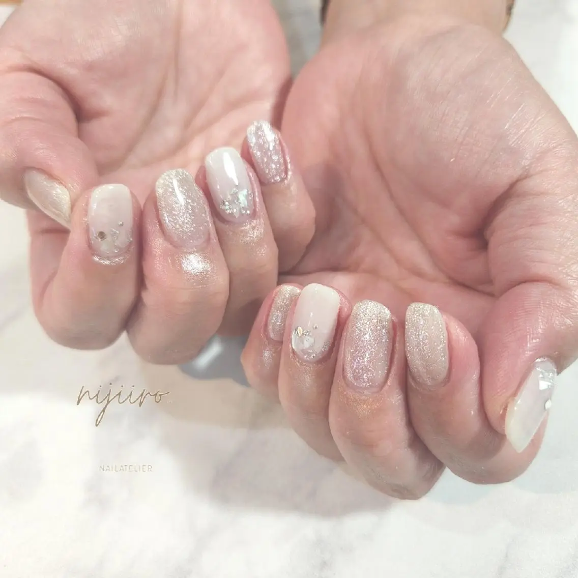 ネイル ハンドネイル nijiiro🌈 サトウのネイルデザイン
