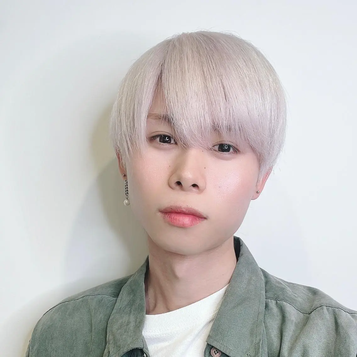 ショート ヘアアレンジ メンズ 🫧新宿 透明感 カラー/サスケ🫧のヘアスタイル