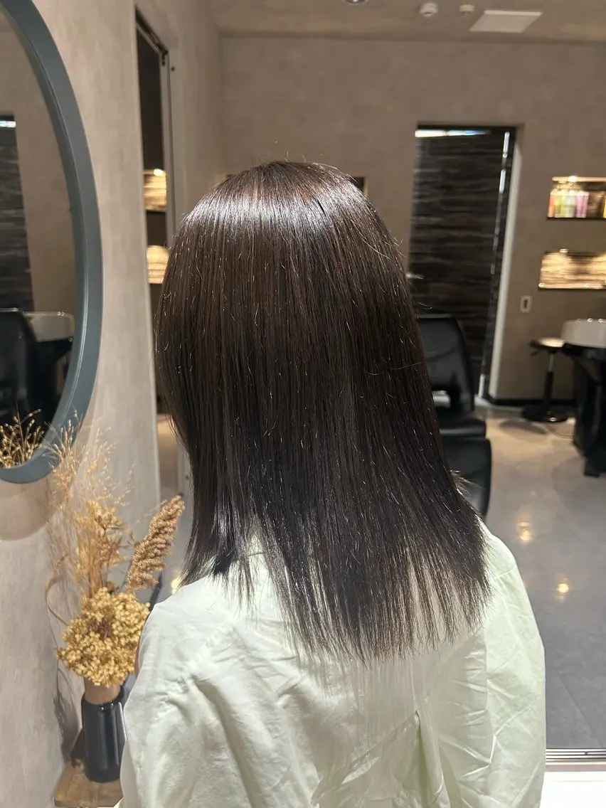 ミディアム カラー ヘアカラー トリートメント 《.Xian》リク /透明感/メンズのヘアスタイル
