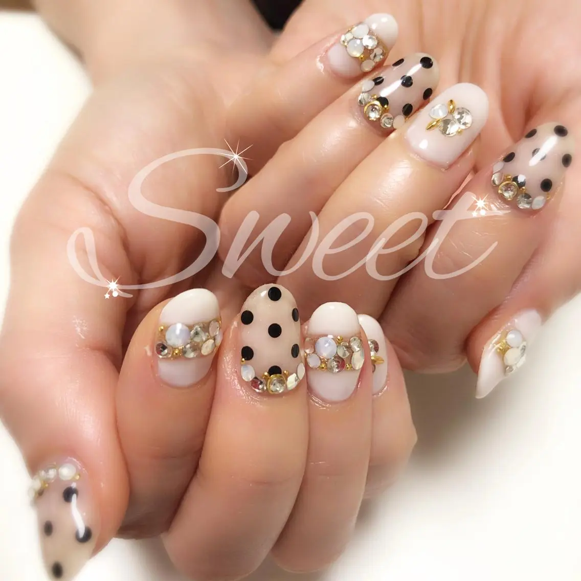 ネイル ハンドネイル sweet 仲野陽子のネイルデザイン
