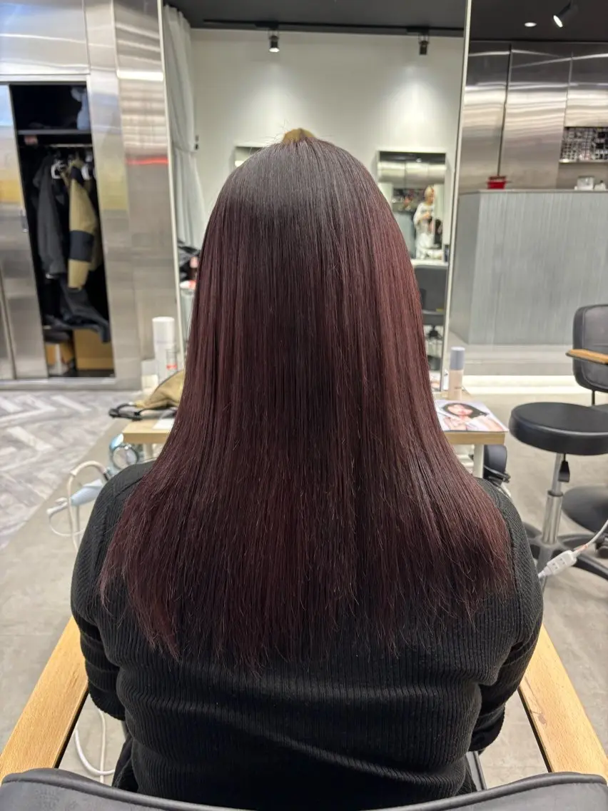 ロング カラー ヘアカラー cocoro💗 ﾏﾂｴｸ/ﾈｲﾙのマツエク・マツパデザイン