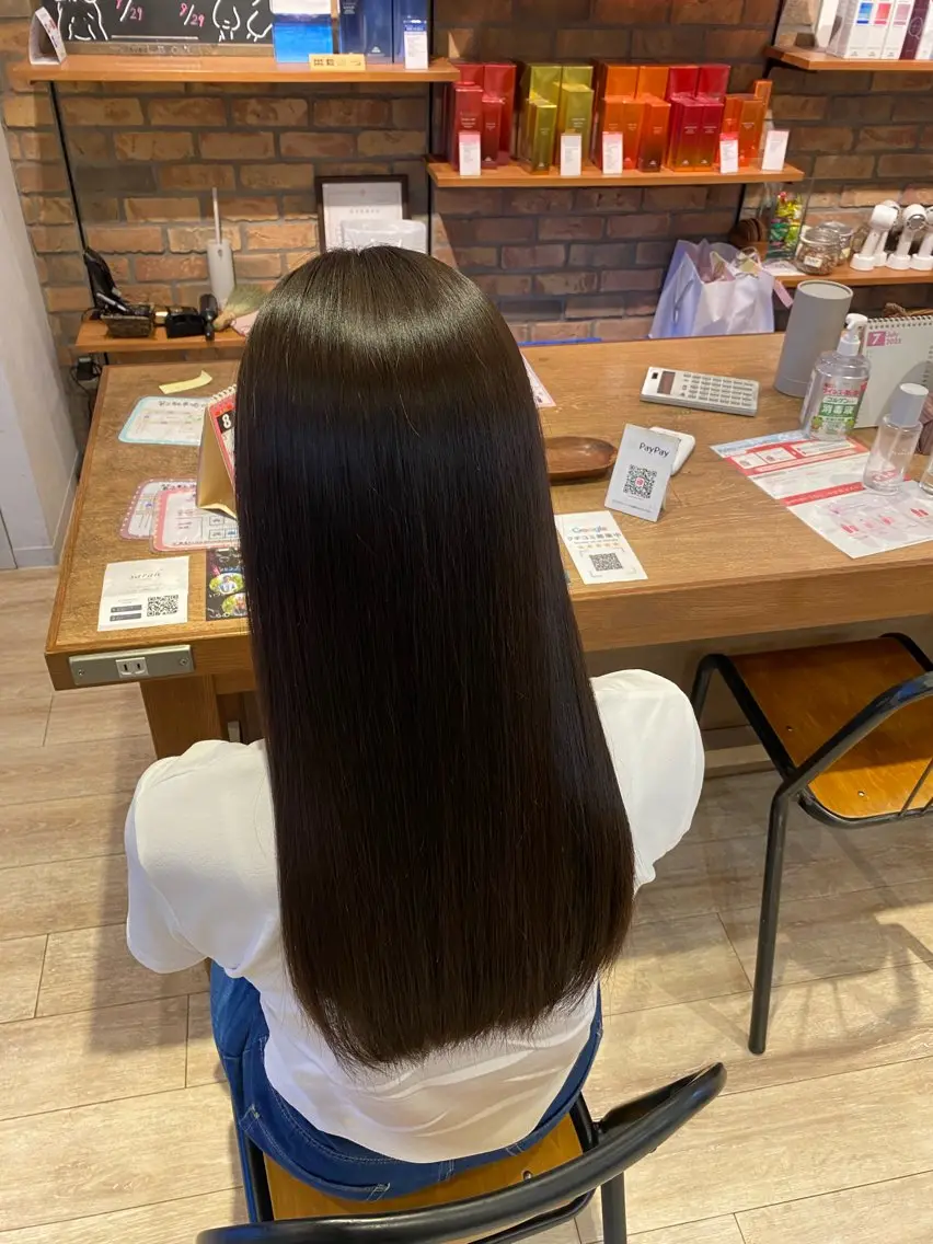 《💫癖のお悩み解決💫》似合わせカット×自毛風縮毛矯正の写真