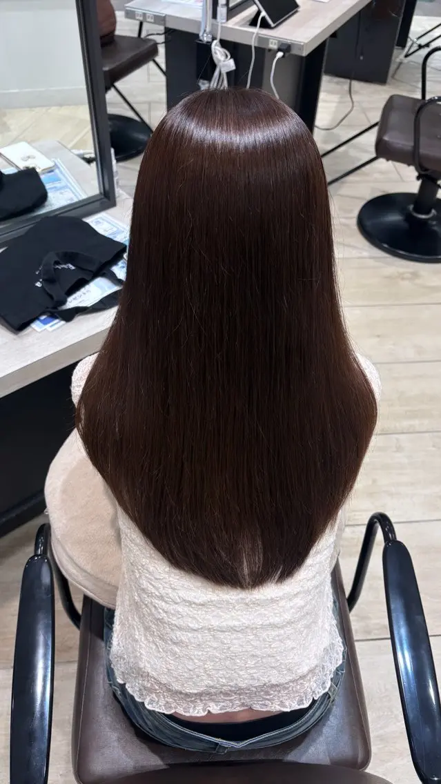 ［平日、土曜cut］レディースカット🎀〔U30限定〕2stepツヤトリートメント付き✨️の写真