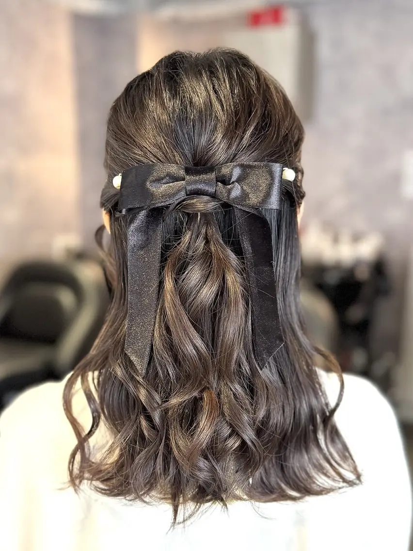 ヘアセットの写真