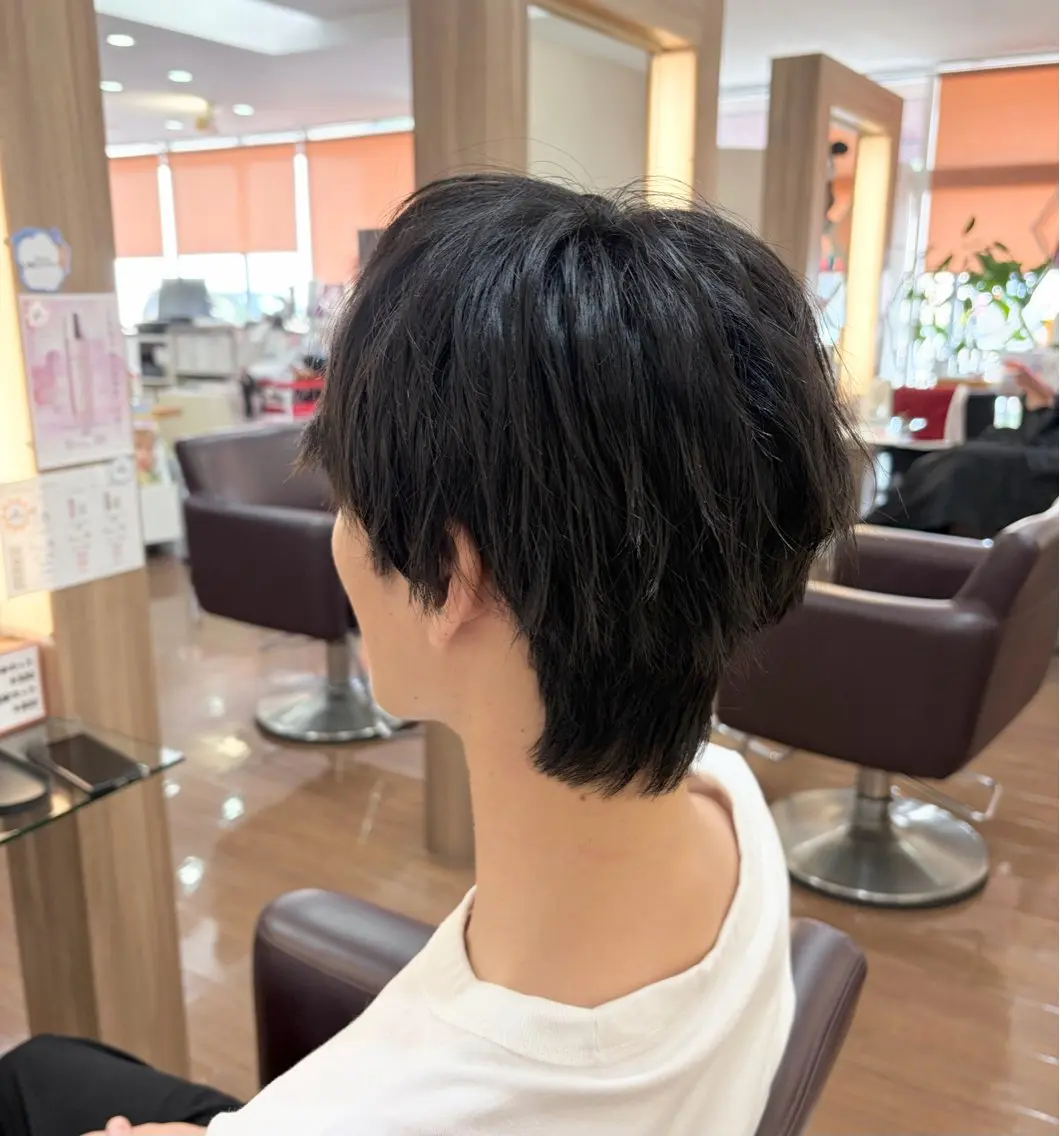 メンズカットの写真