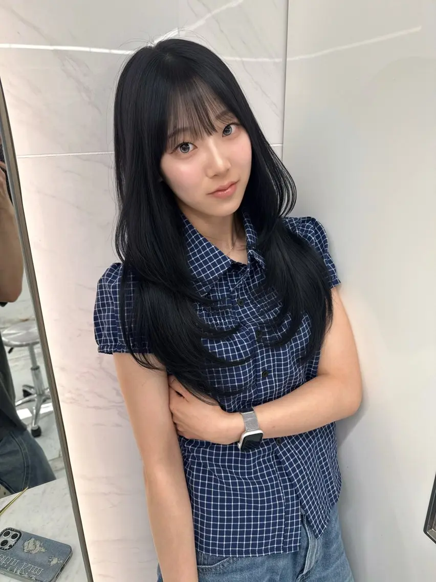 ロング カラー 小林 拳人のヘアスタイル