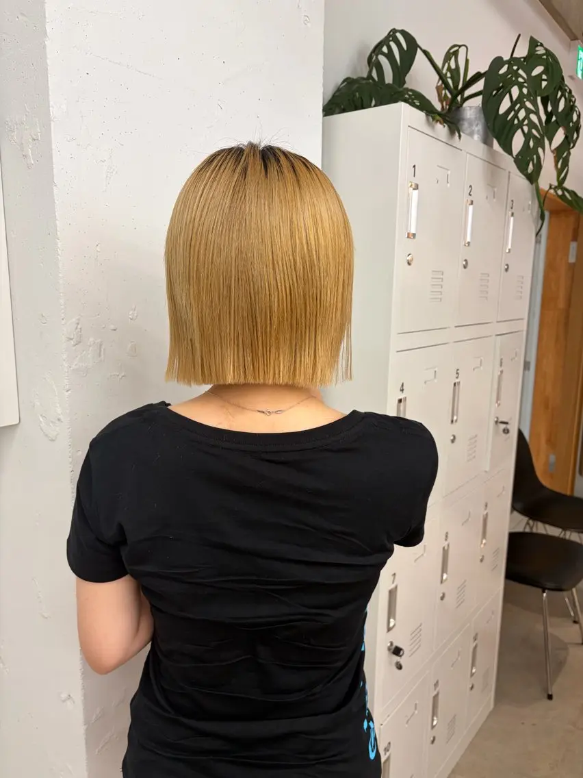 ショート ボブ カット かすみ/名駅徒歩5分 /カットモデルのヘアスタイル