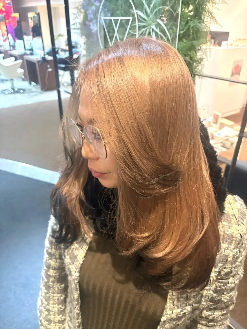 カラー ヘアカラー yunosuke/艶 カラーw-salonのヘアスタイル