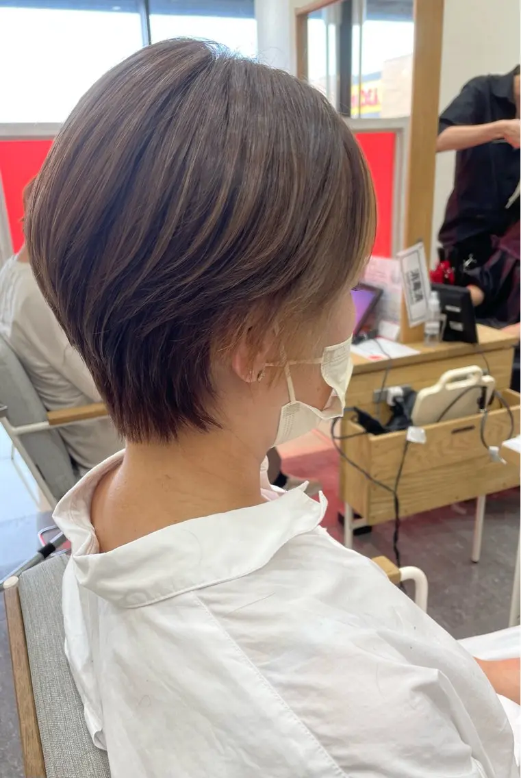 ショート カット ヘアカラー PROGRESS‣‣ 福澤 可音🐯🐝のヘアスタイル