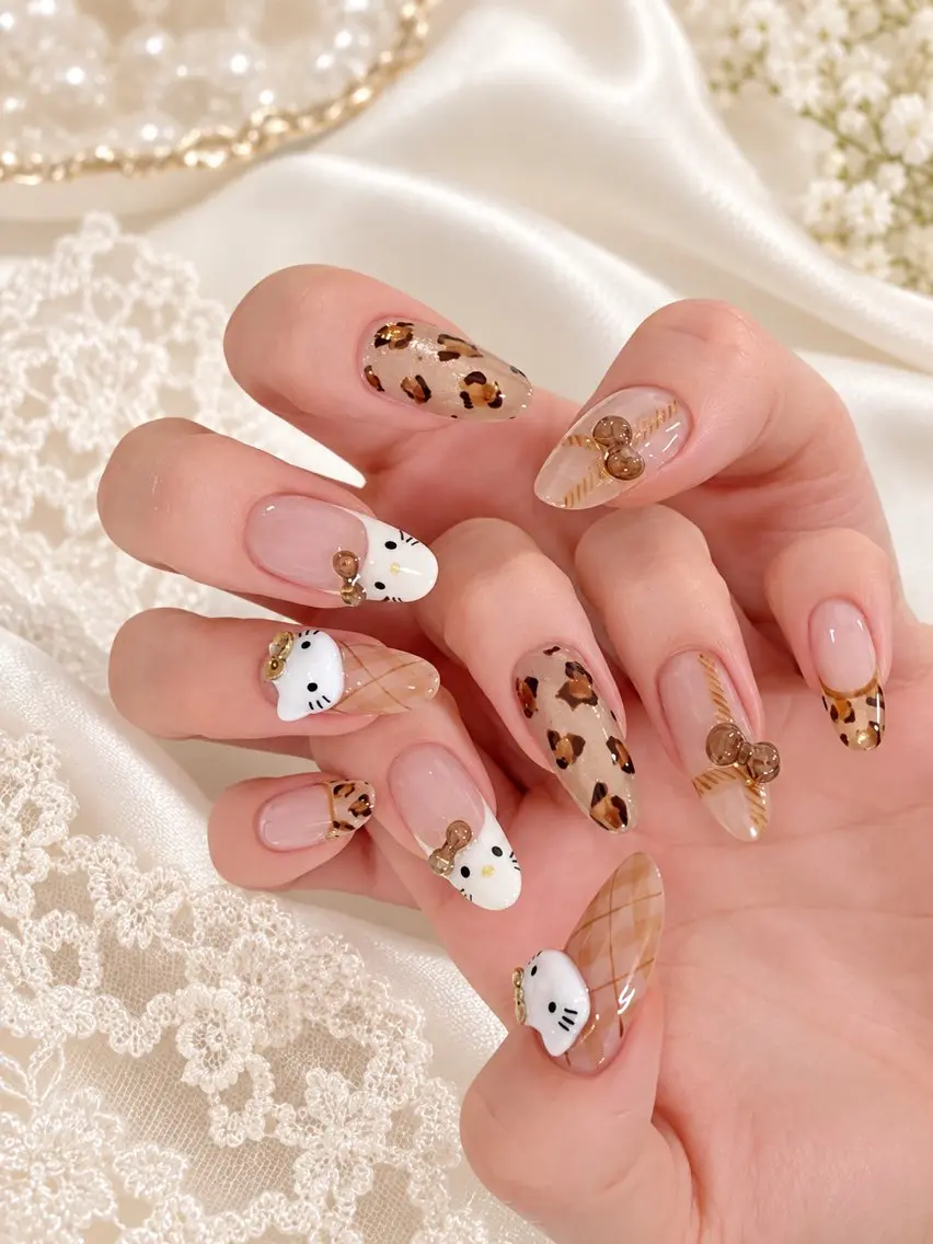 ネイル 韓国ネイル マグネットネイル 持ち込み ハンドネイル RINA Nailのネイルデザイン