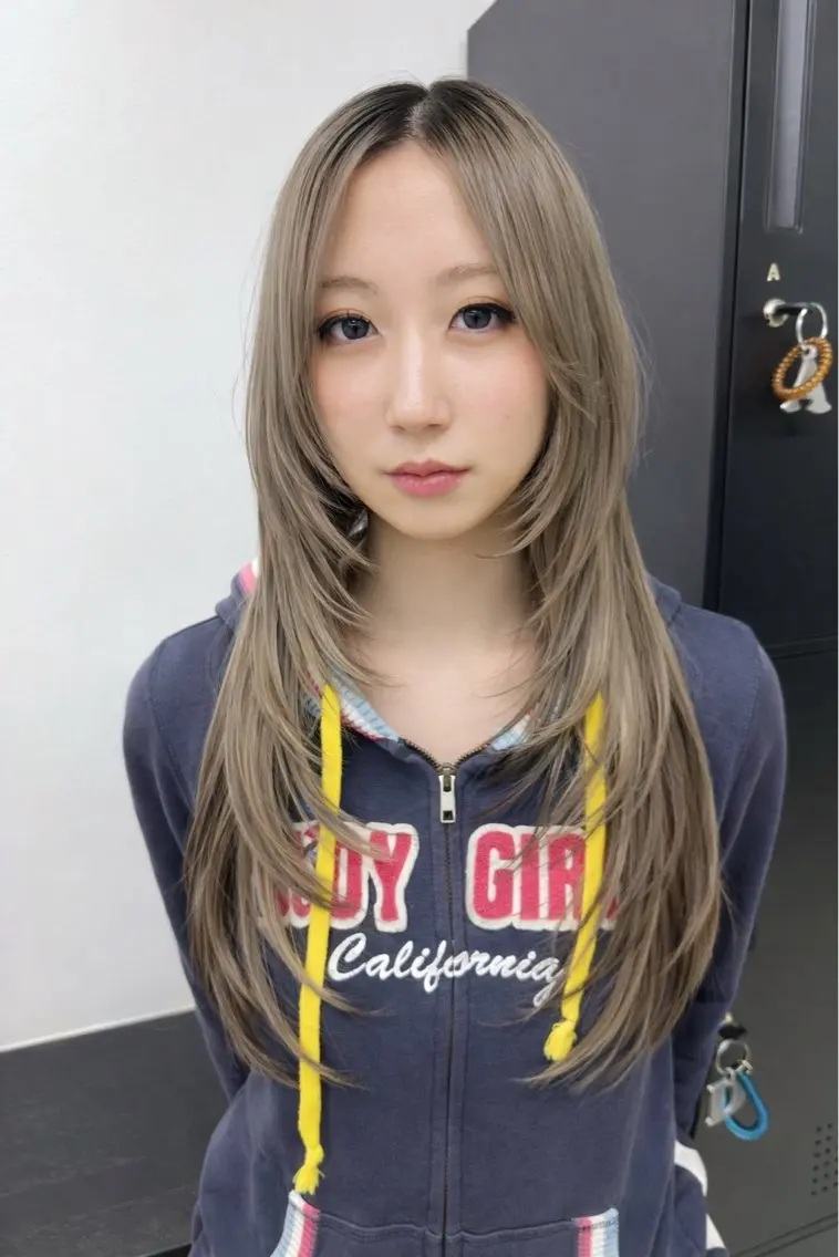 ロング カット 🍀お悩み改善憧れの 美髪　小林風雅のヘアスタイル