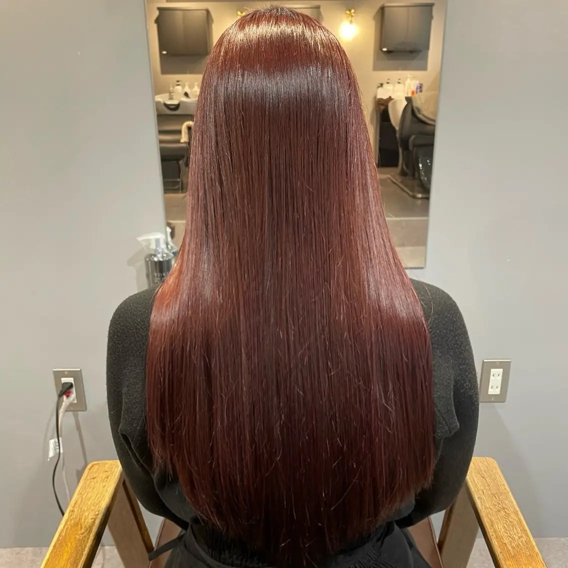 ロング トリートメント カット ヘアカラー トリートメント Mimi🎀ブリーチ なし透明感 Ｗカラーのヘアスタイル