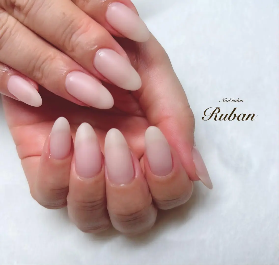 ネイル マットネイル ワンカラーネイル Nail salon Rubanのネイルデザイン
