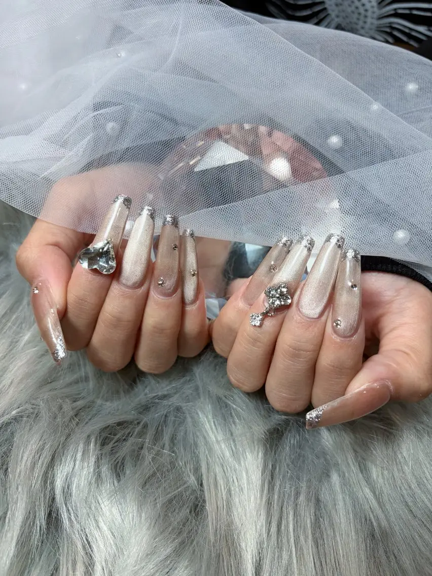 ロング ハンドネイル milinail 莉奈のネイルデザイン