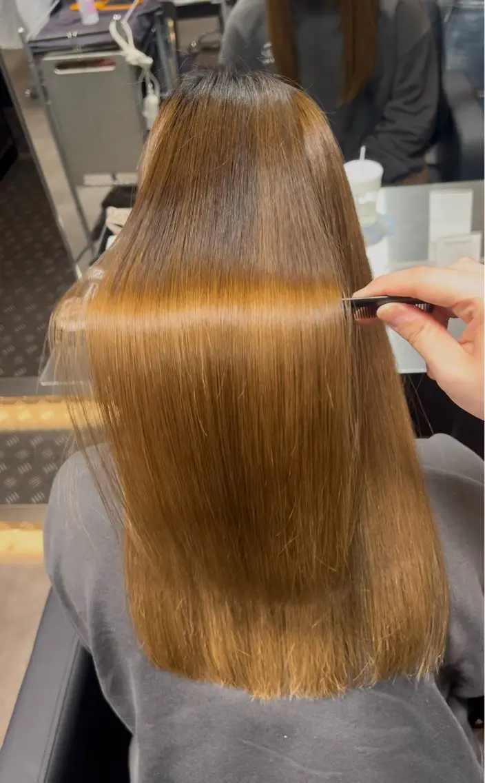 ロング 縮毛矯正 縮毛矯正 縮毛矯正 /伊藤はるかのヘアスタイル