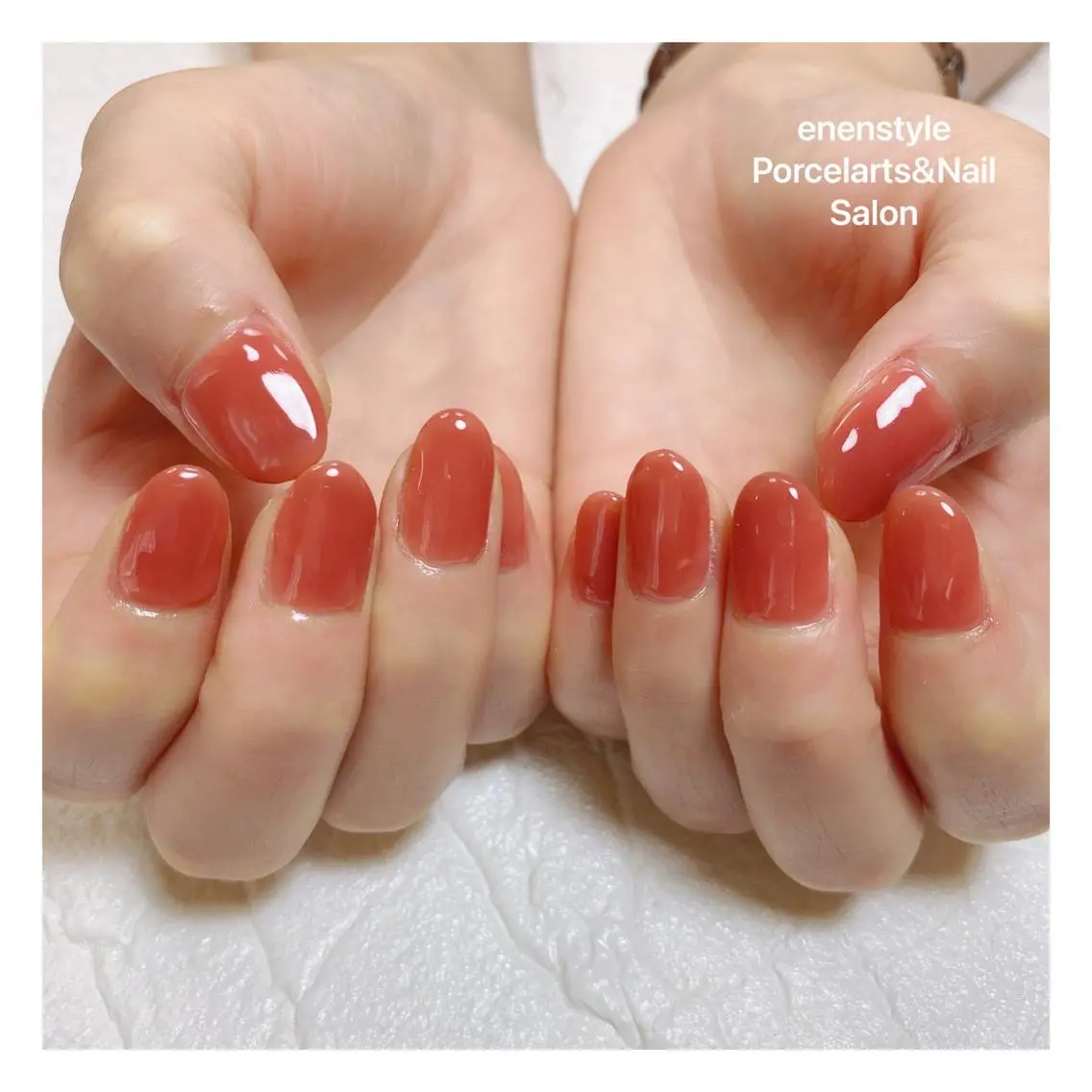 ミディアム ネイル 🐾enen style 🐾のネイルデザイン