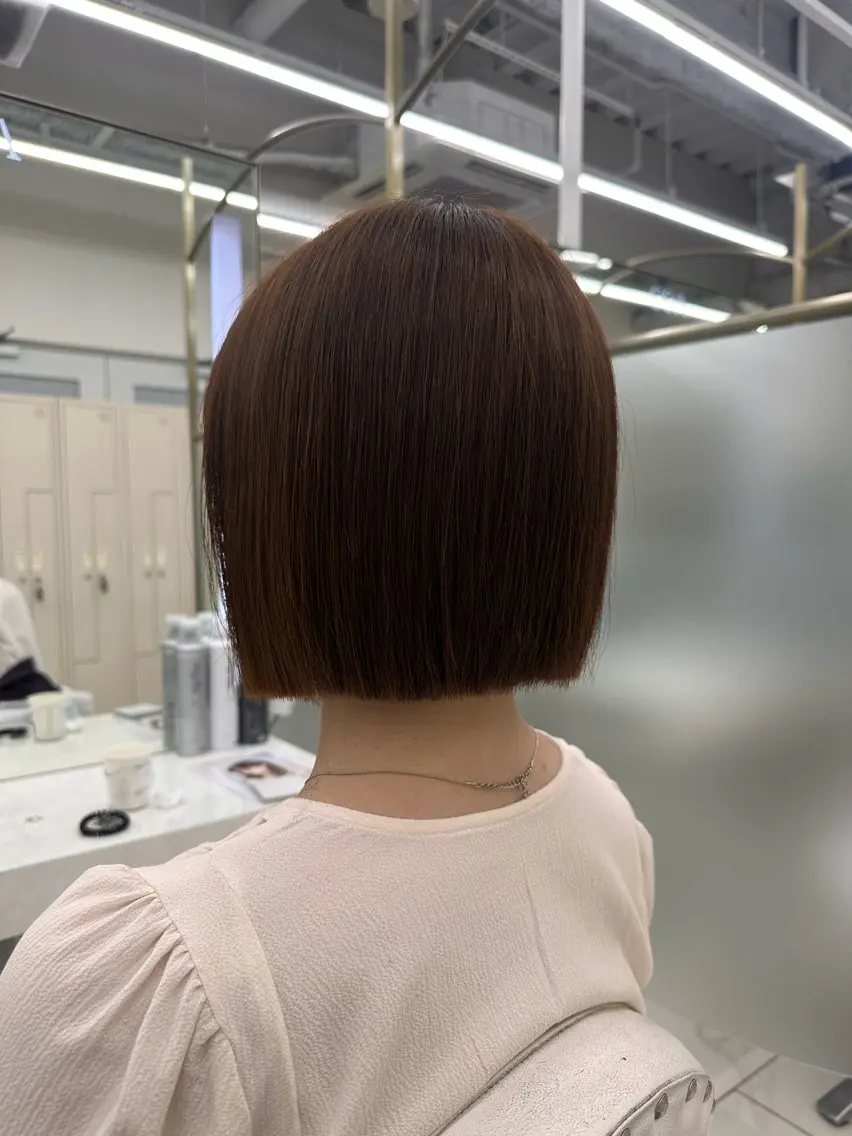 ショート ボブ ボブ🌿さち COA GINZAのヘアスタイル