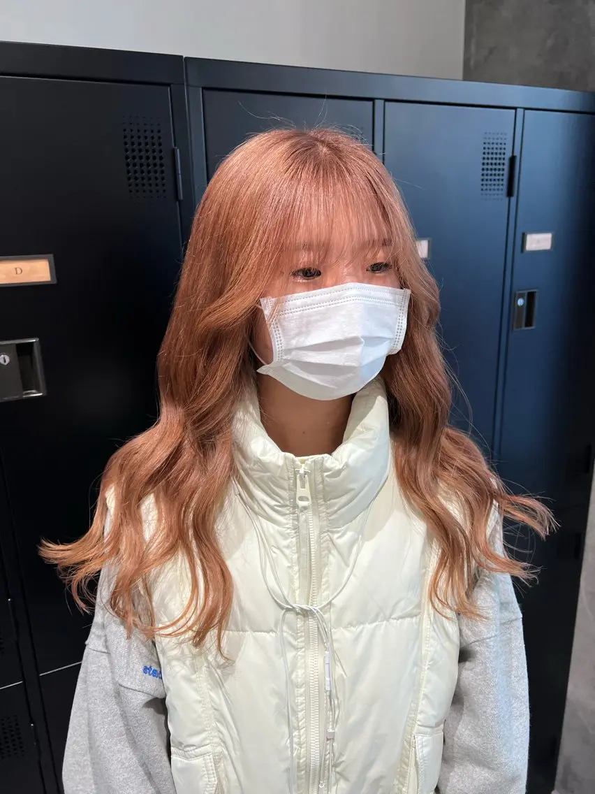 ロング カラー ヘアカラー トリートメント 🌞レイヤー×カラー 前川那津美🌞のヘアスタイル