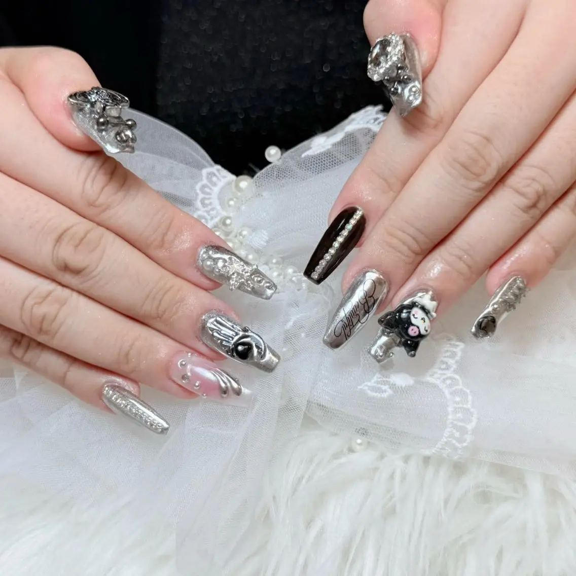 ネイル ハンドネイル ハンドケア Anh Nail 歌舞伎町のネイルデザイン