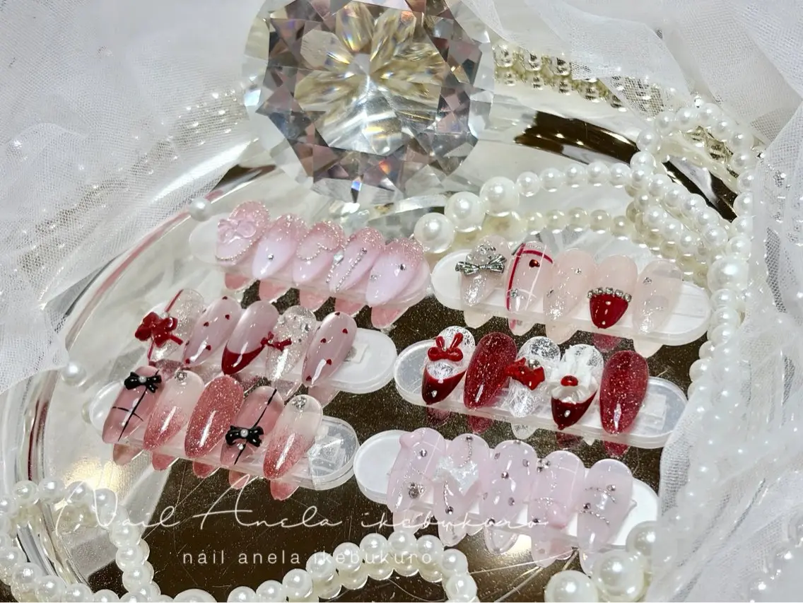 ネイル 🎀 アネラ しま  🎀のネイルデザイン