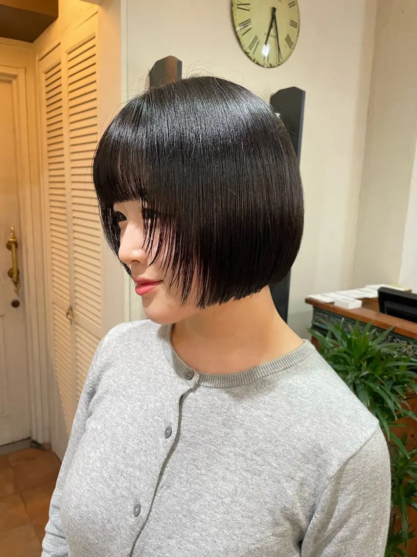 ショート ら んのヘアスタイル