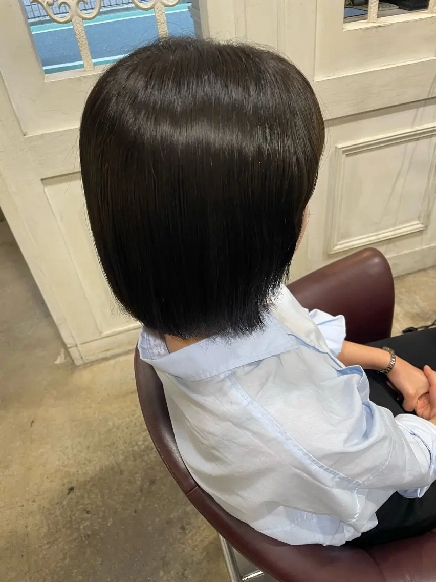 ミディアム カラー ゆず .🎀のヘアスタイル