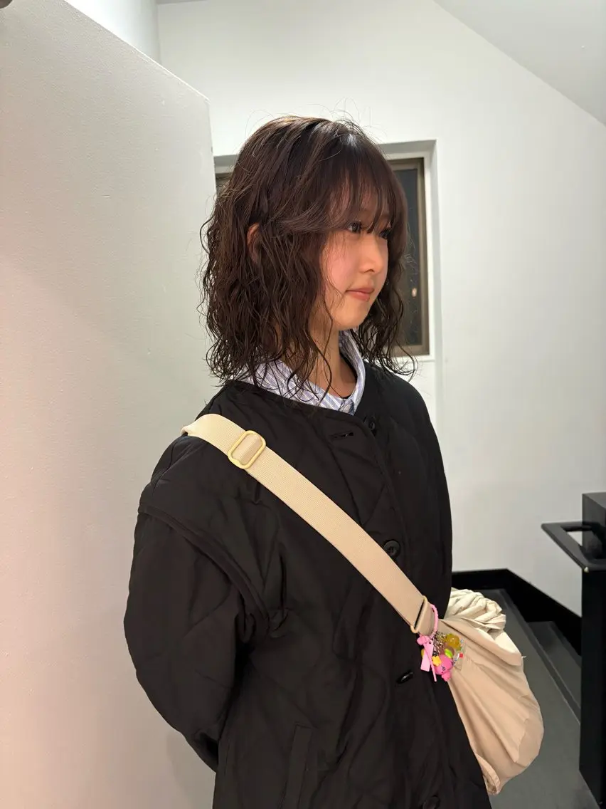 【パーマ落とし】ストレートパーマ➕カット✨️✨️の写真