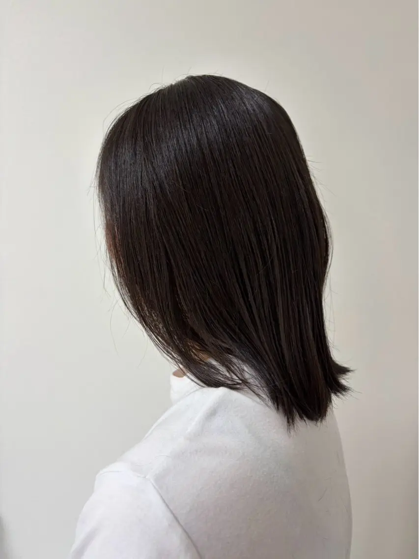 ミディアム ボブ カット 吉沢 史翔のヘアスタイル