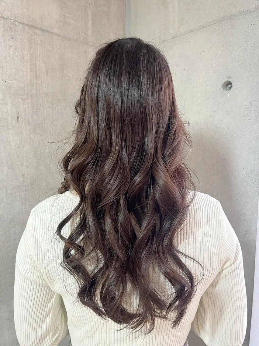 ロング ヘアセット HAMAMOTO MADOKAの眉毛・アイブロウイメージ