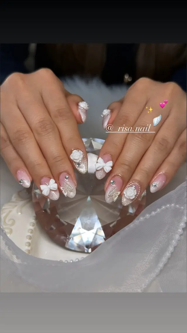 ネイル ハンドネイル 🅁nail🪞✨ risa🎀のネイルデザイン
