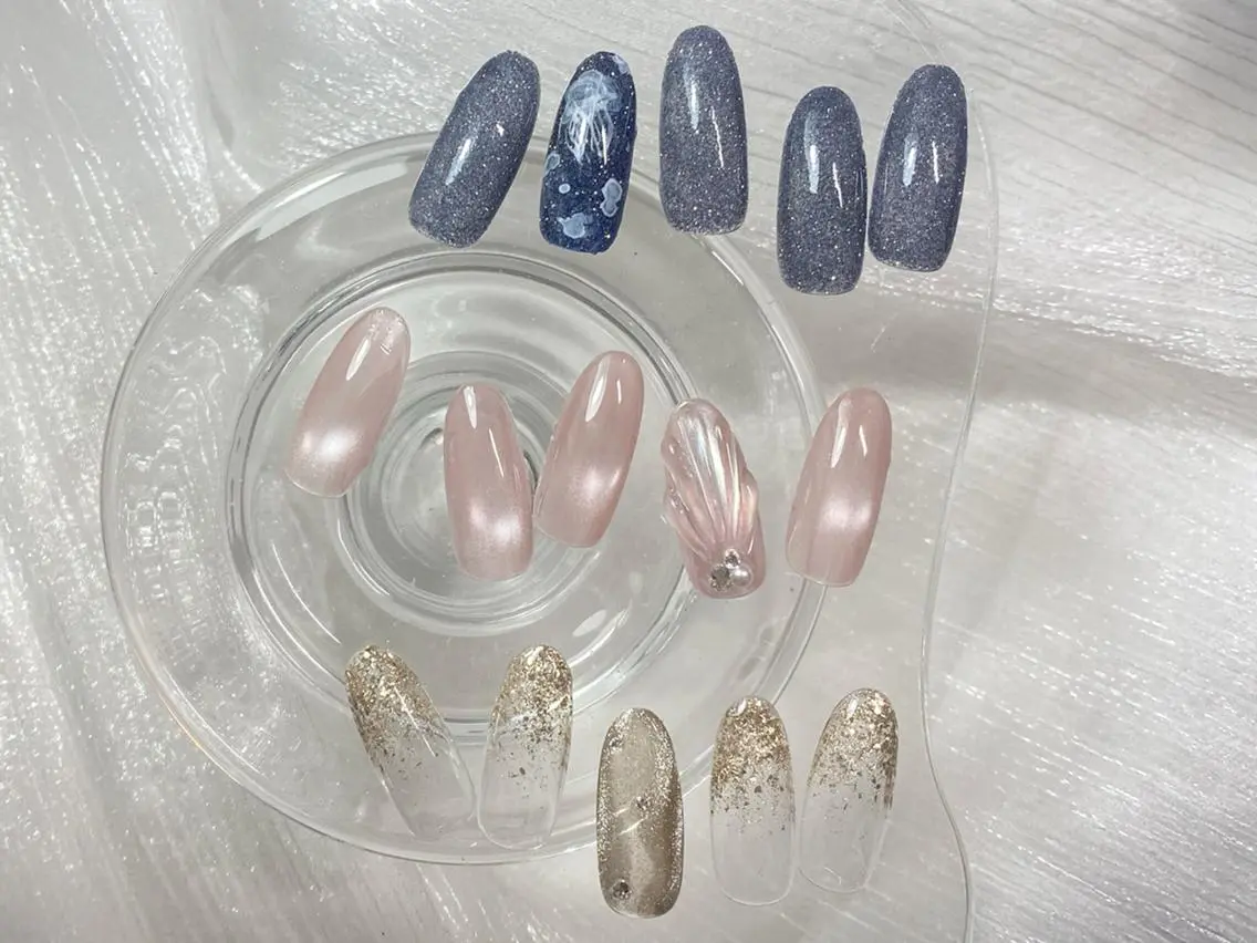 ネイル ハンドネイル orbe 永山のネイルデザイン