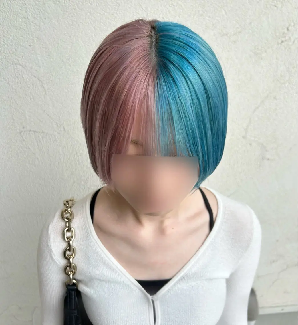 ショート カラー デザインカラー カット ヘアカラー トリートメント coeur/ ひなたのヘアスタイル