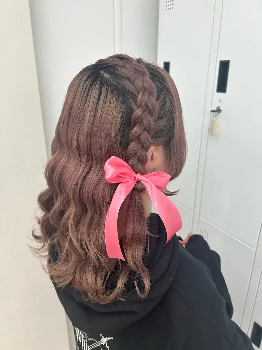 ヘアアレンジ ヘアセット アレンジ/エクステ✨ 推し/横浜🩵かのんのヘアスタイル