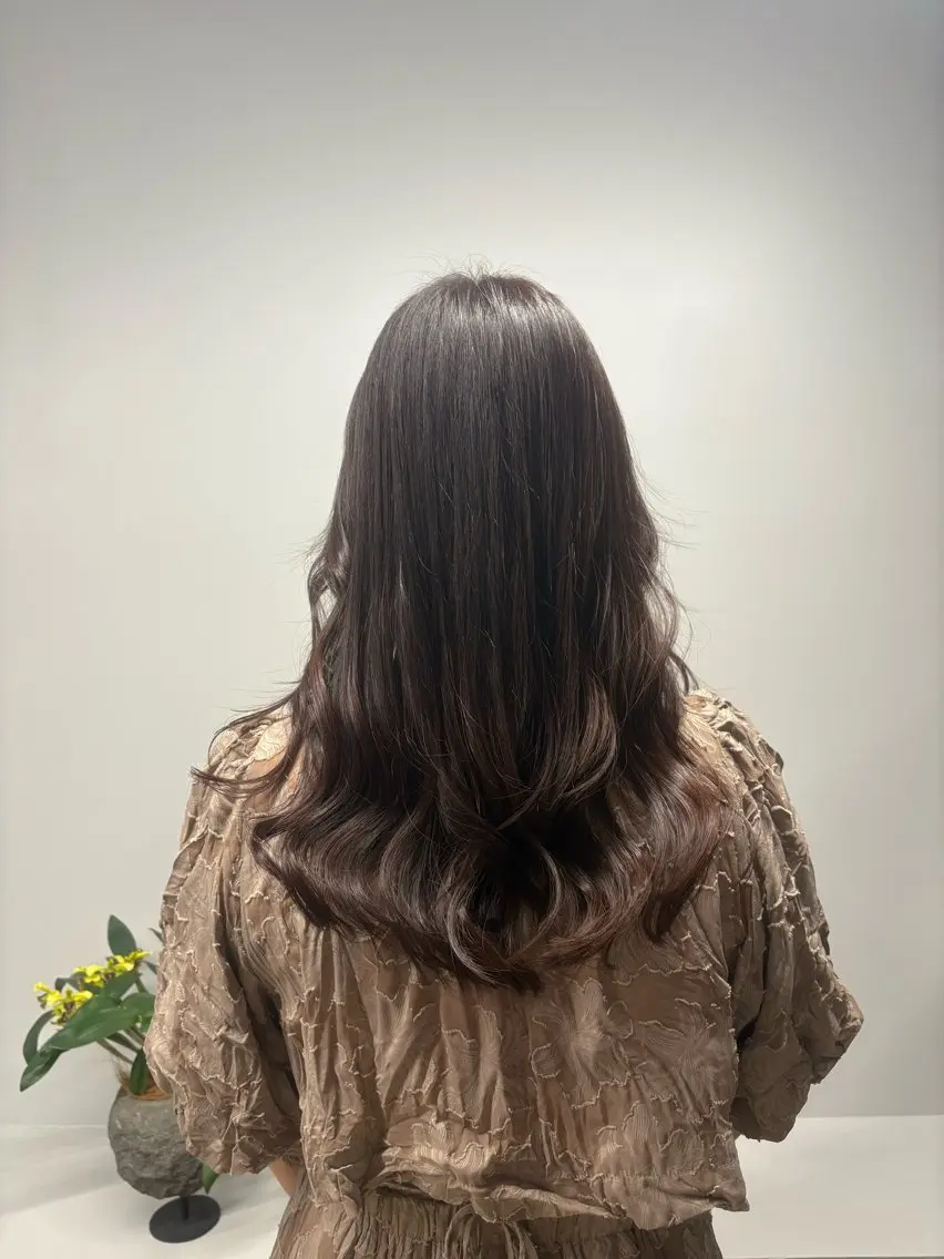 ロング 🎀︎maho/暖色 /レイヤーカットのヘアスタイル