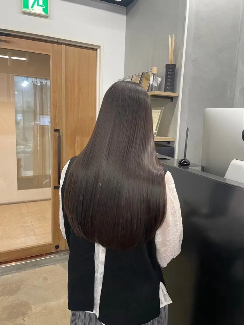 ロング カラー Masu 美髪特化美容師のヘアスタイル