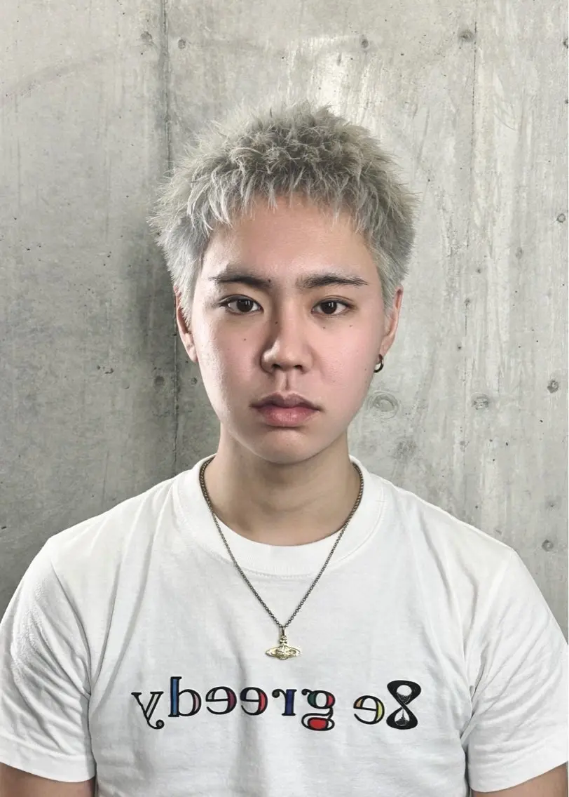 ショート カラー メンズ 中原 祥太のヘアスタイル