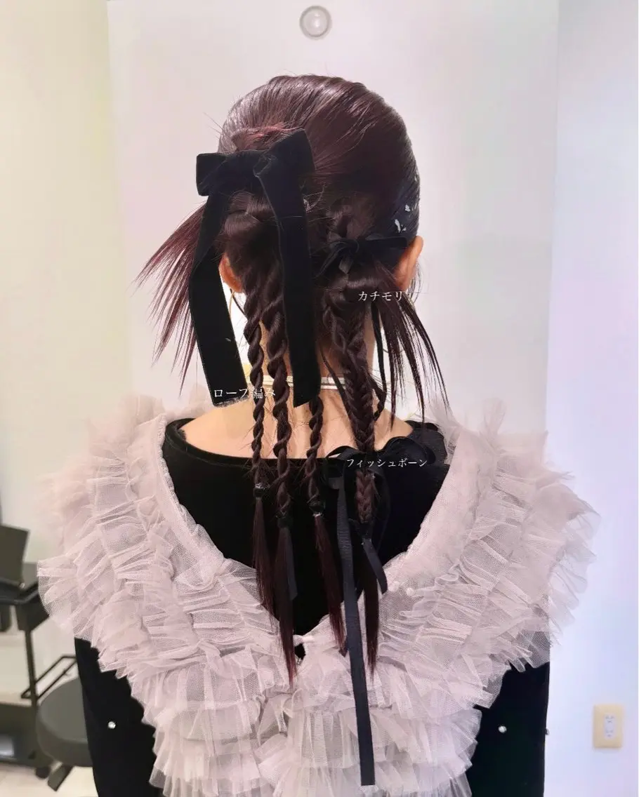 セミロング ヘアアレンジ Miku🪄💫 フェイスレイヤーのヘアスタイル