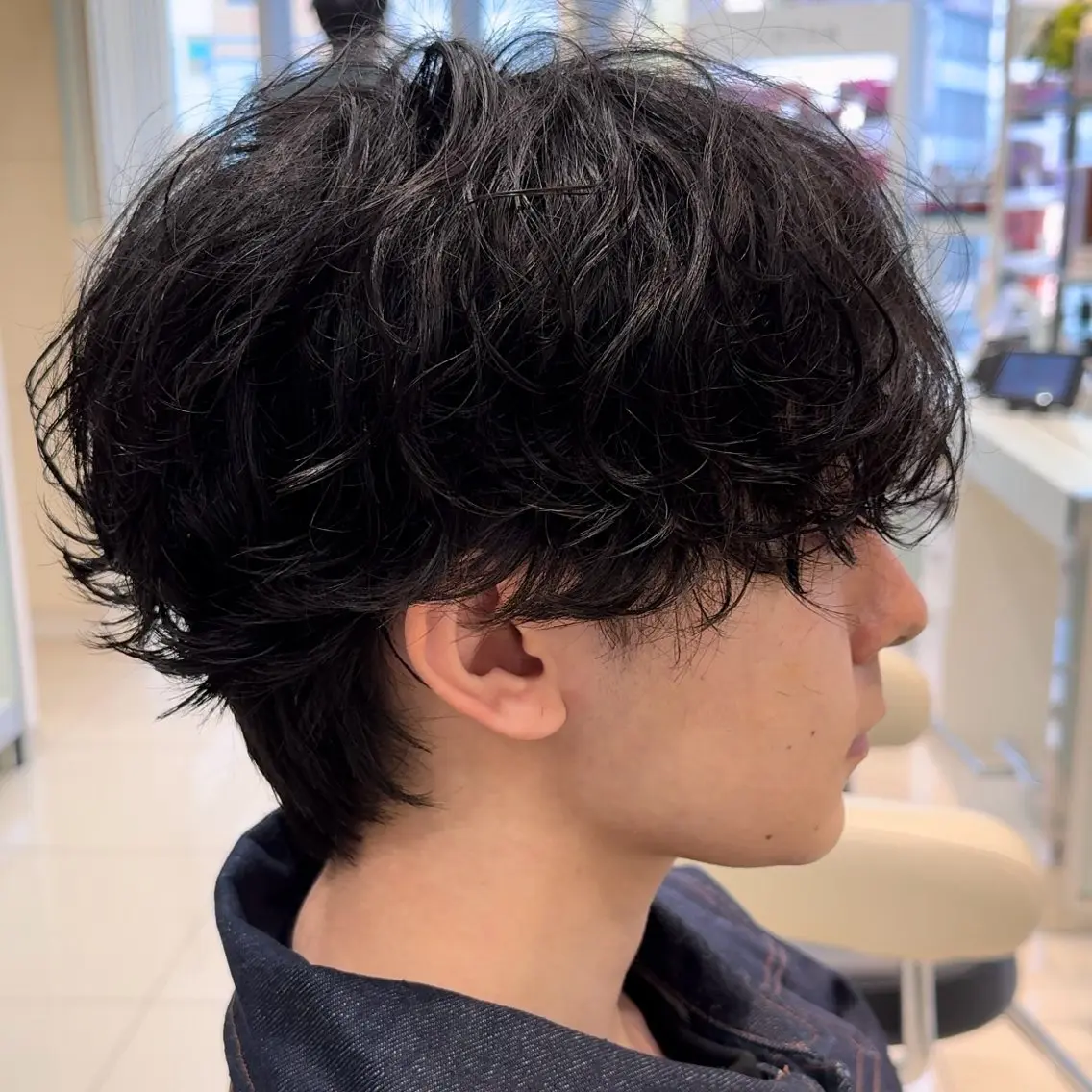 パーマ メンズ メンズパーマ メンズ縮毛矯正 ♠️店長下平隼人のヘアスタイル