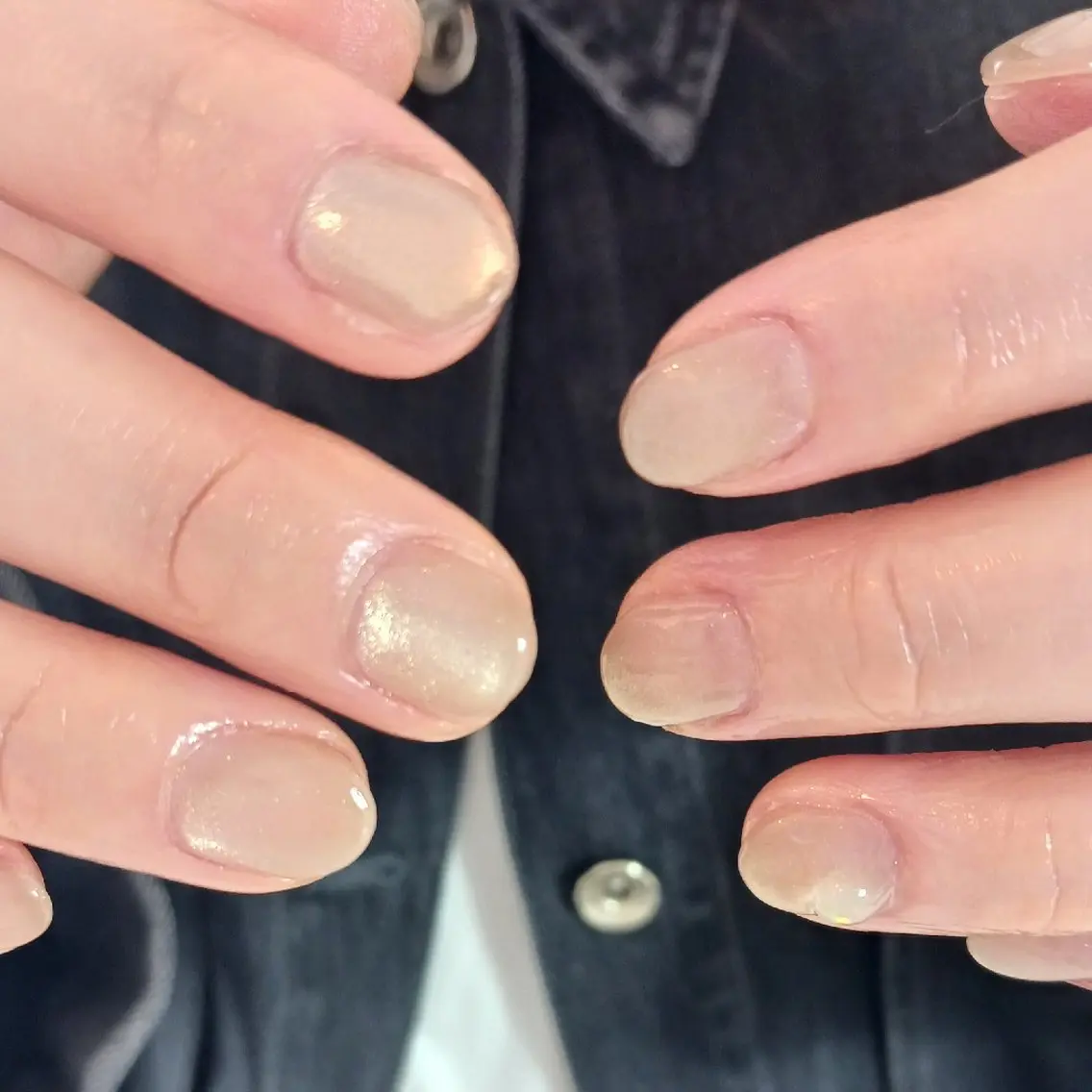 ネイル マグネットネイル 持ち込み ワンカラーネイル シンプルネイル ストーンネイル ハンドネイル owlnail /持込みデザイン専門のネイルデザイン