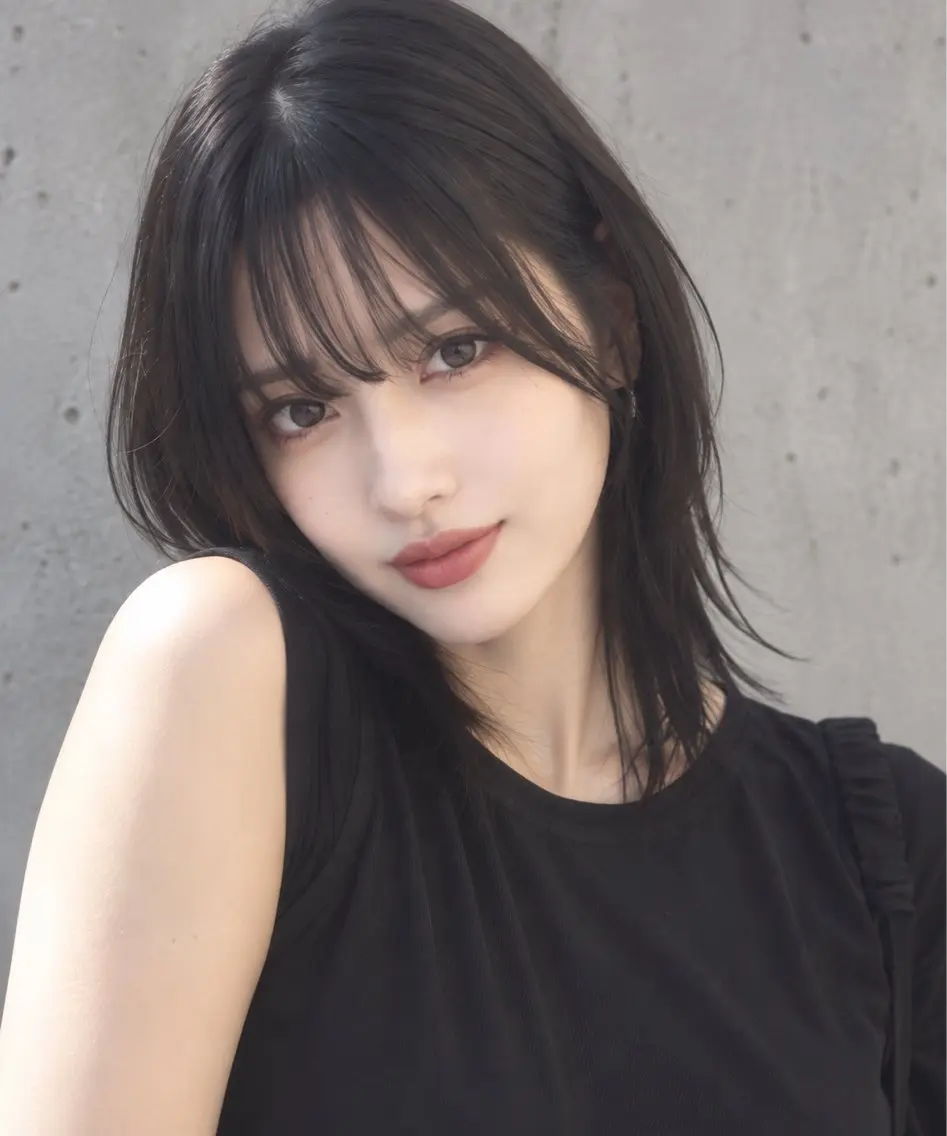 ミディアム 縮毛矯正 トリートメント Lumiere 鈴木翔平のヘアスタイル