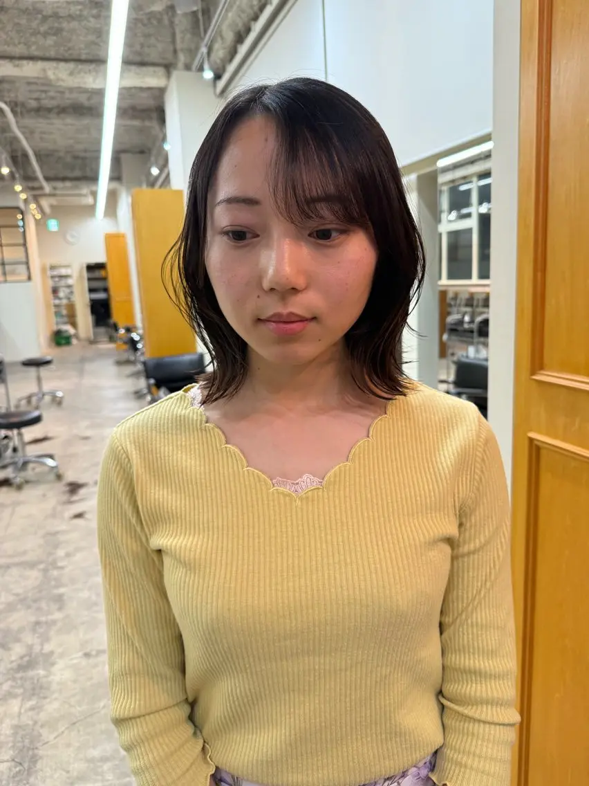 ミディアム カット MION✂️ 似合わせカットのヘアスタイル