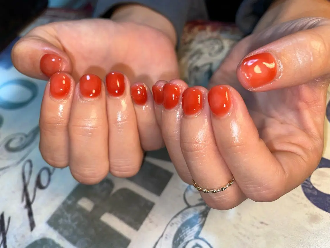 ハンドワンカラー🍒ྀིの写真